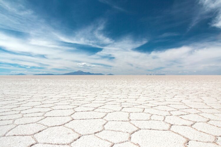 Uyuni Salt Flat in Boliva