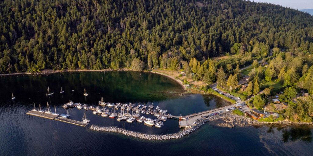 Hornby Island in Canada