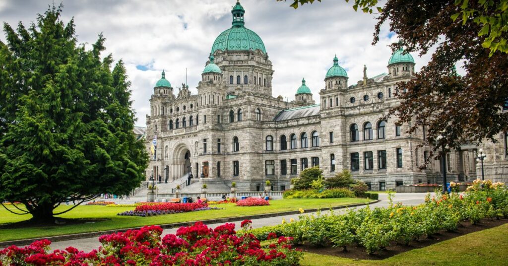 Victoria in British Columbia